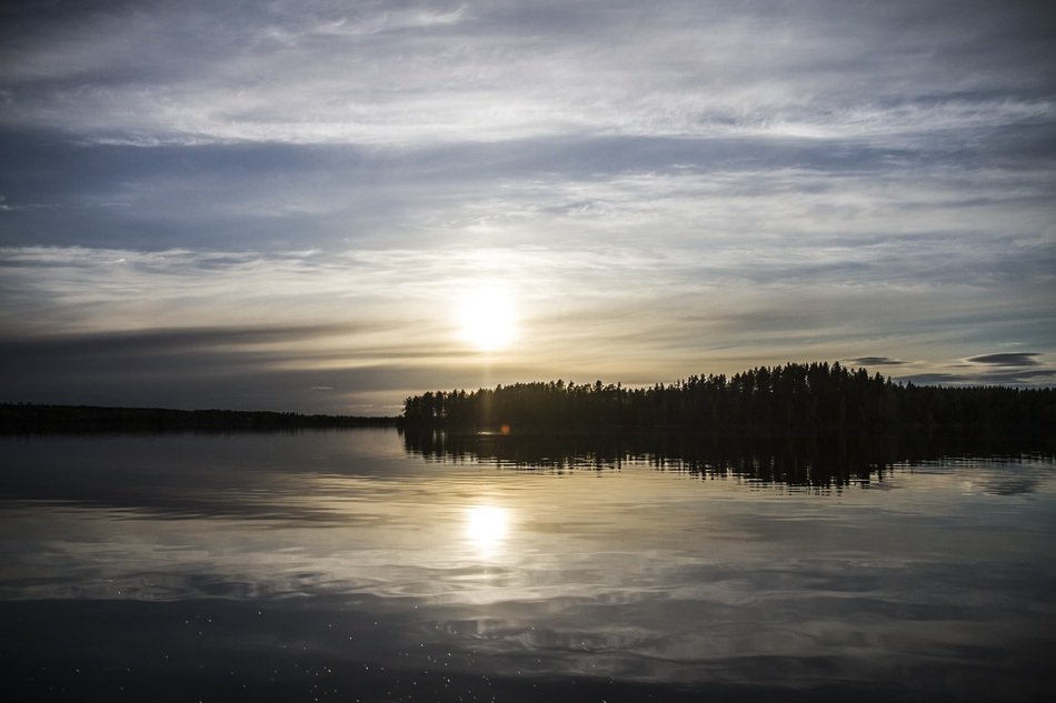 midnight sun natural phenomenon, finland