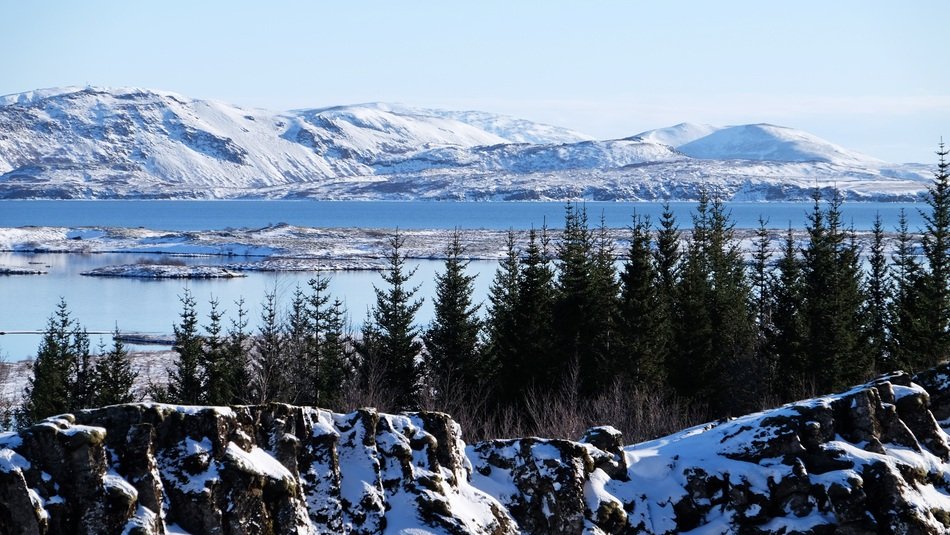 lake in the mountain