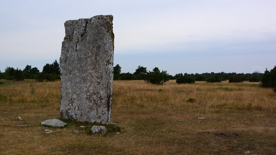 Menhir or wild stone