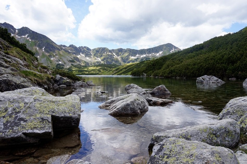 Mountains The Valley Of The Pond