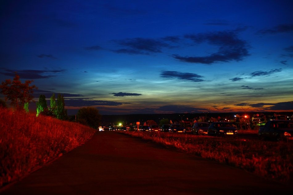 warm evening in naberezhnye chelny
