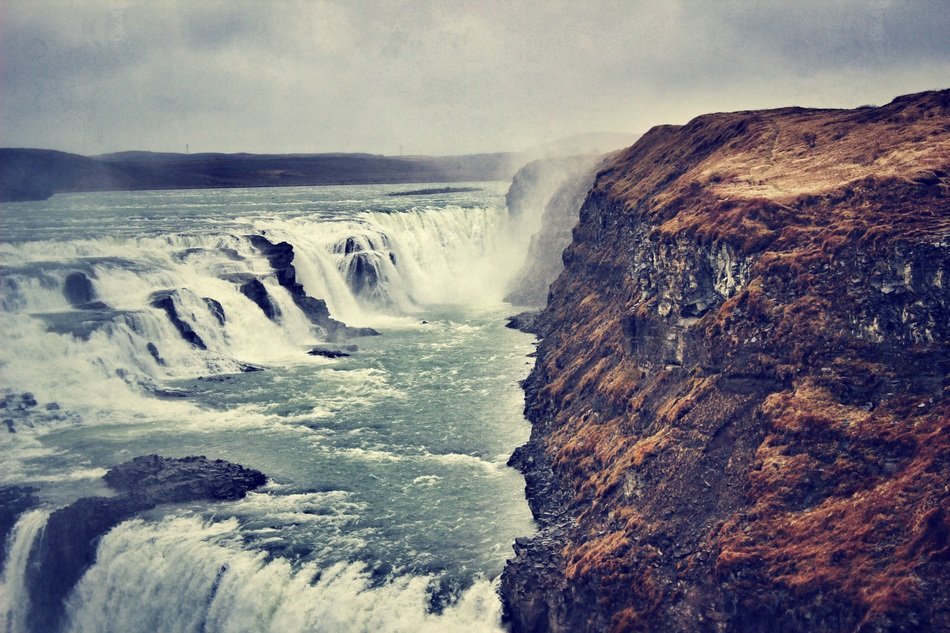 Gudlfoss - waterfall in Iceland