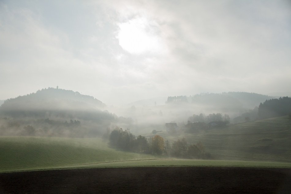foggy highland