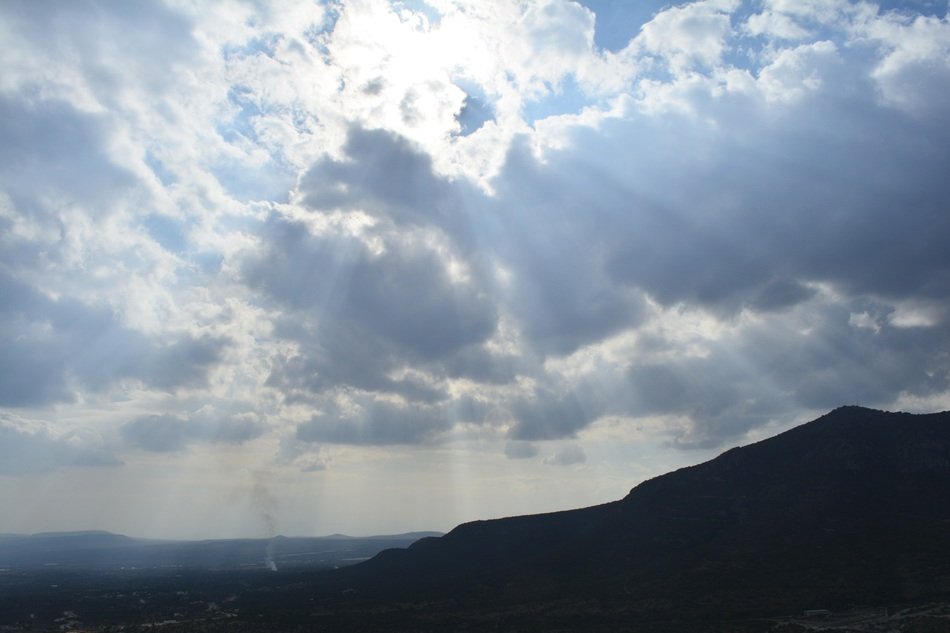 Sky over the mountins
