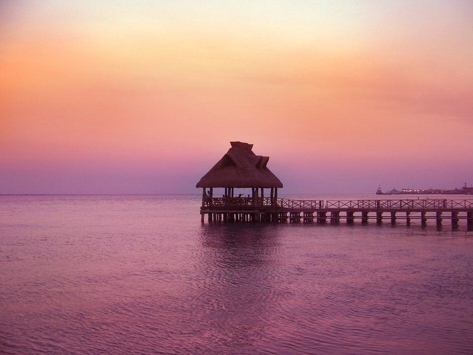 red Peace Sunset