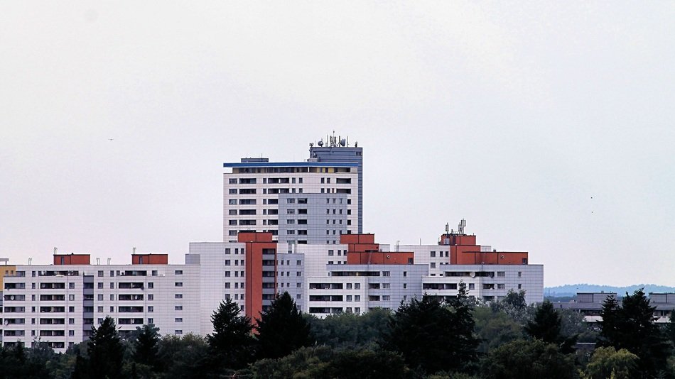 Landscape of skyscraper in Berlin