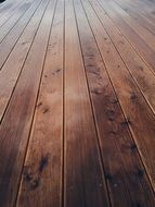 wooden boards in the rain