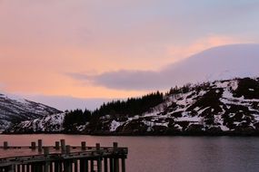 Ever-Changing Orange Red Sunset