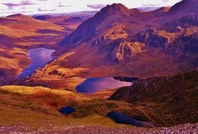 Wales Tryfan Mountain