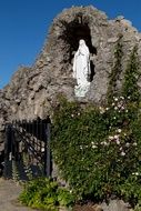 cathedral of San Carlos Borromeo in grotto