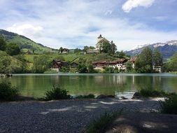 house on the lake