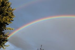 Double Rainbow landscape