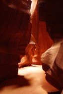 gorge in slot canyon
