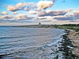 Landscape of magnificent ocean Coast