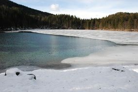Frozen Lake, Italy