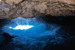 magnificent Waterfall Cave