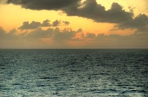 Landscape of heaven mood on a beach