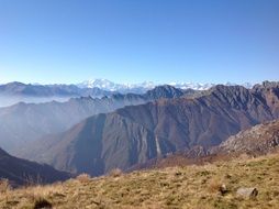 landscape near the mountain in autumn