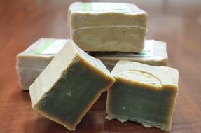 natural soap with olive oil