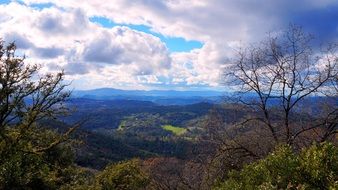 Vista cloudy scenery