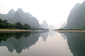 Guilin Mountains in China