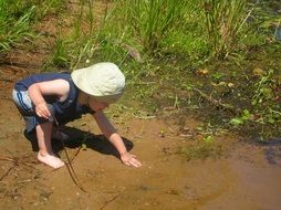 Child on Earth Day