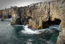 Cliffs on the coast of Portugal
