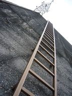 Ladder Landscape close-up