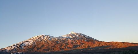 Mountains on a Canary islands