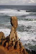 cliffs on the coast of south africa