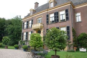 landscape of Lila Dribergen Hotel and forest
