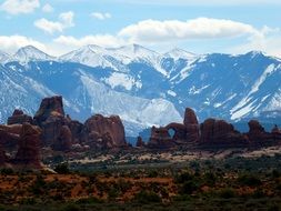 rock arches in Utah