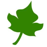 Icon Leaf Green Tree plant draft