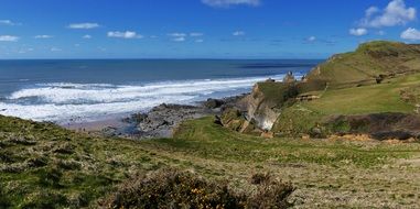 Sandymouth Bay Beach