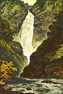 Waterfall as a Painting