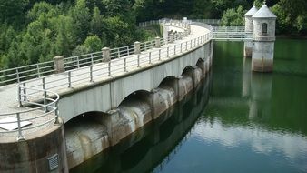 the Nordhausen Dam is the oldest dam in the Free State of Thuringia in Germany