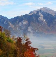 Plaine Du Chablais foggy Landscapes