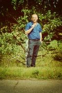 Russian Man staying in Greens