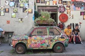 stunningly beautiful Old Colored Historic Cars