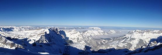incomparable snow Mountain, engelberg