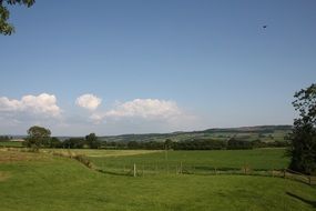 landscape of green splendiferous Wales