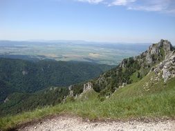 scenic Mountains at morning, slovakia