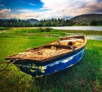 Sky Cloud Boat