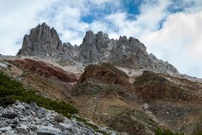 White Horn Mountains dramatic scene