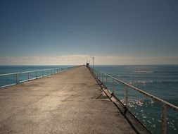 large bridge on shiny water