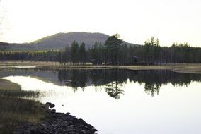 landscape of the Lake coast