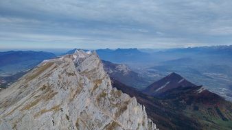 amazing Vercors Mountain peak