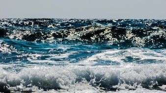 Sunlight on the waves