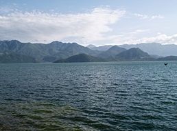 Mountain Sea Landscape