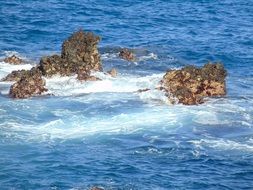 stones off the coast of spain